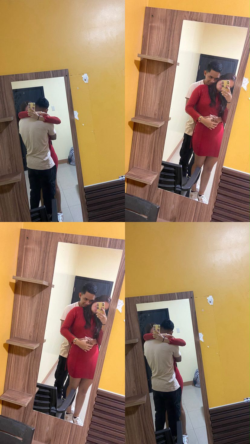 Un abrazo frente al espejo